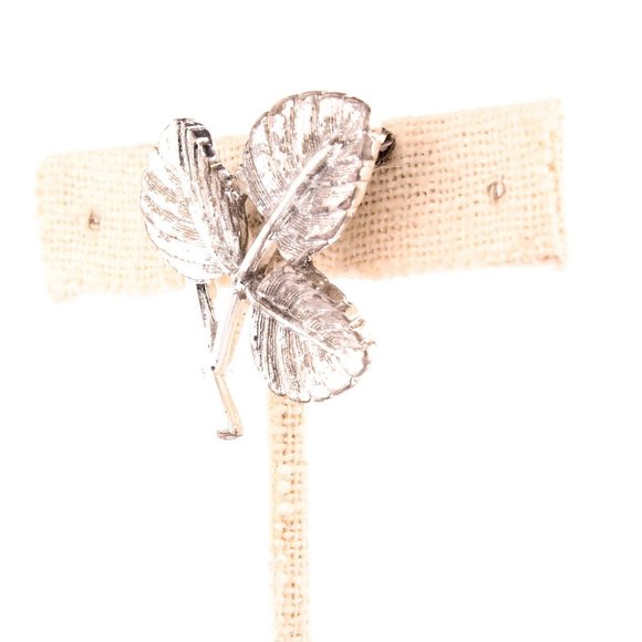 Lucky 3 Leaf Clover Pin Brooch - Picture 2 of 9